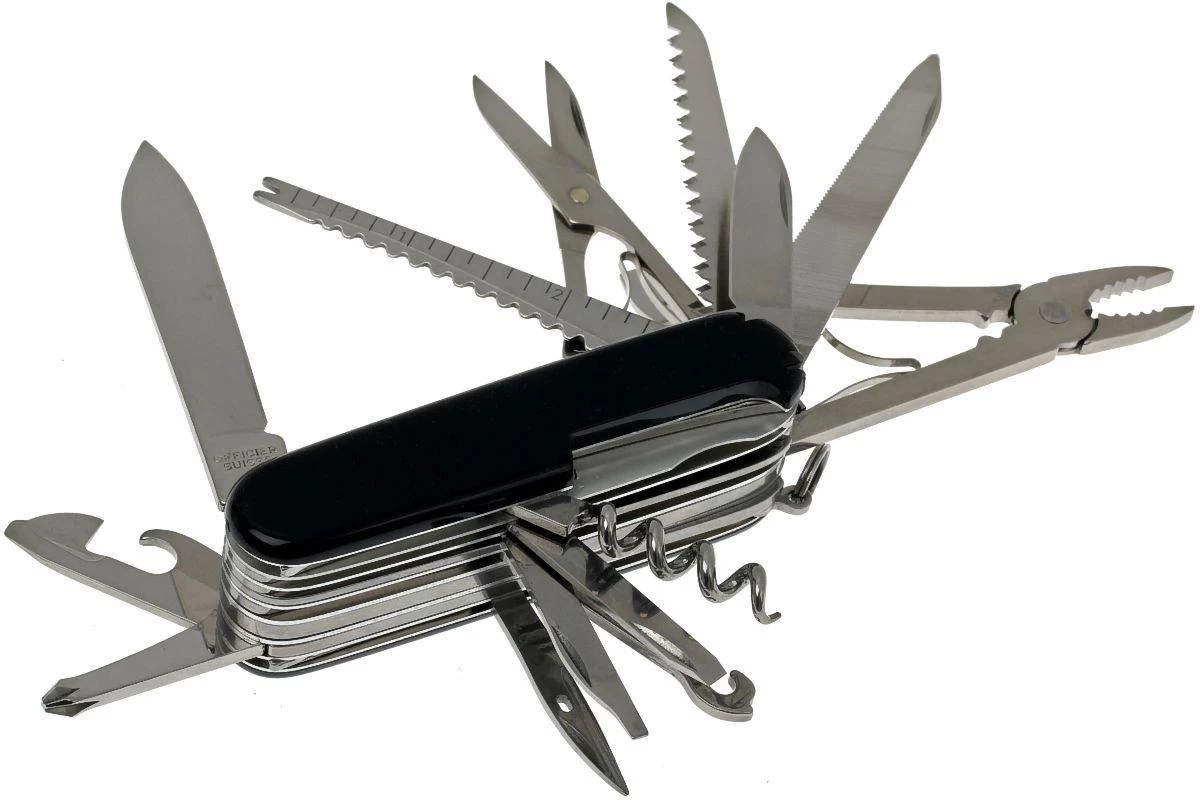 Victorinox SwissChamp Noir 1.6795.3 Couteau Suisse 6 Victorinox SwissChamp Noir 1.6795.3 Couteau Suisse – Image 6