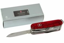 Victorinox SwissChamp Transparent Rouge 1.6795.T Couteau Suisse -Couteaux Promotion Boutique VT1 6795 T 08 victorinox swisschamp 33 rood transparant vt1 6795 t d8
