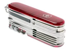 Victorinox CyberTool, Rouge Transparent 1.7775.T, Couteau Suisse Avec 41 Fonctions -Couteaux Promotion Boutique VT1 7775 T 07 victorinox vt1 7775 t cybertool 41 d7