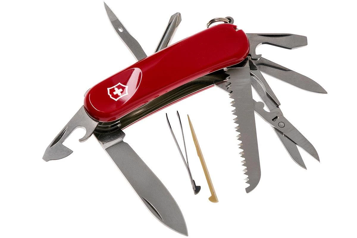 Victorinox Evolution 18 Rouge 2.4913.E Couteau Suisse 1 Victorinox Evolution 18 Rouge 2.4913.E Couteau Suisse