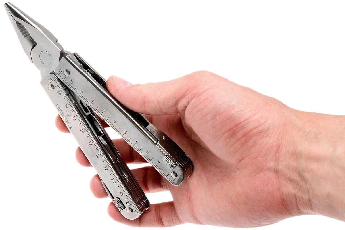 Victorinox SwissTool X Plus 3.0338.L Pince Multifonction, étui En Cuir 5 Victorinox SwissTool X Plus 3.0338.L Pince Multifonction, étui En Cuir – Image 5