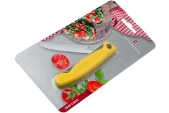 Victorinox SwissClassic Couteau à Légumes Pliant Dentelé Jaune, 6.7836.F8B -Couteaux Promotion Boutique VT6 7836 F8B 07 victorinox
