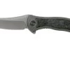 WE Knife Mini Synergy Tanto 2012DCF-A Shredded Carbonfiber Couteau De Poche, Jim O'Young Design