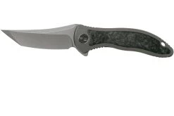 WE Knife Mini Synergy Tanto 2012DCF-A Shredded Carbonfiber Couteau De Poche, Jim O'Young Design