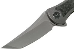 WE Knife Mini Synergy Tanto 2012DCF-A Shredded Carbonfiber Couteau De Poche, Jim O'Young Design -Couteaux Promotion Boutique WK2012CF A 03 we knife