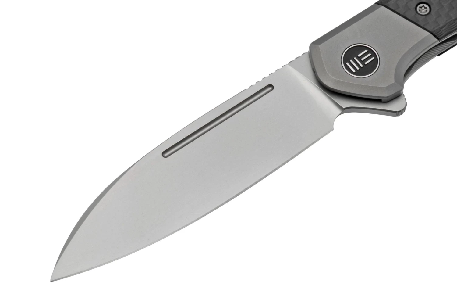 WE Knife Soothsayer WE20050-1 Grey Titanium/Carbonfiber, Couteau De Poche 3 WE Knife Soothsayer WE20050-1 Grey Titanium/Carbonfiber, Couteau De Poche – Image 3