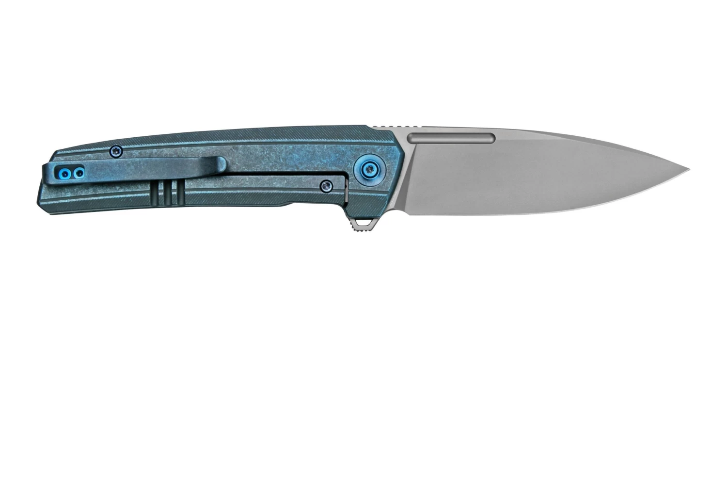 WE Knife Speedster WE21021B-3, Blue Titanium Couteau De Poche 2 WE Knife Speedster WE21021B-3, Blue Titanium Couteau De Poche – Image 2