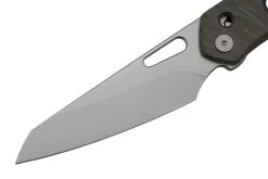 WE Knife Vision R Tiger WE21031-6, Stripe Flamed Titanium Couteau De Poche, Snecx Design -Couteaux Promotion Boutique WKWE21031 6 03 weknife