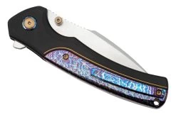 WE Knife Ziffius, WE22024D-2 Limited Edition, Integral Flamed Titanium Spacer, CPM 20CV Couteau De Poche -Couteaux Promotion Boutique WKWE22024D 2 07 weknife
