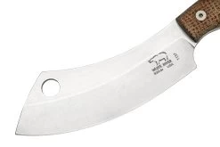 White River Camp Cleaver WRCC55-BNA Natural Burlap Micarta, Couteau De Camping -Couteaux Promotion Boutique WRCC55 BNA 03 whiteriver