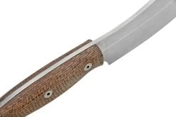 White River Camp Cleaver WRCC55-BNA Natural Burlap Micarta, Couteau De Camping -Couteaux Promotion Boutique WRCC55 BNA 05 whiteriver